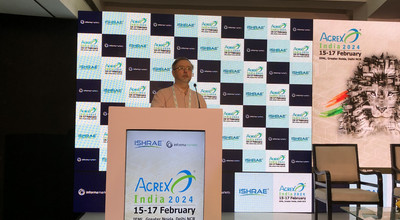 REHVA vice-president at ACREX India 2024