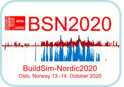 BUILDSIM Nordic 2020 conference– 13-14 October 2020, Oslo, Norway